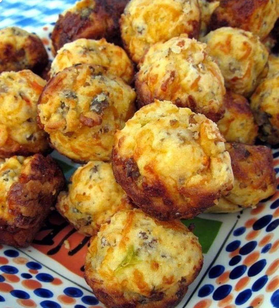 Marmite Biltong and Cheese Muffins