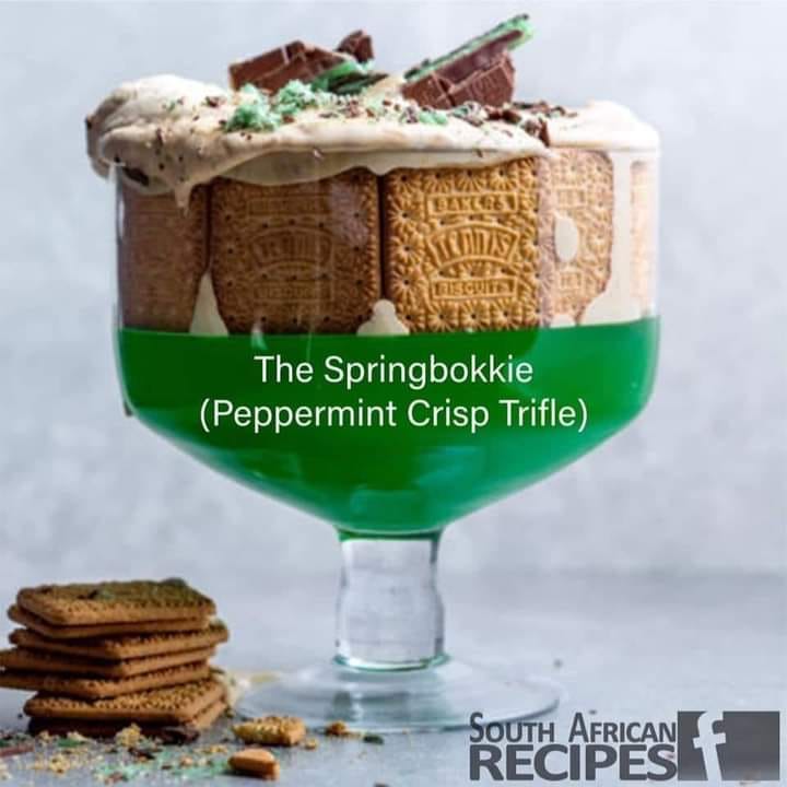 The Springbokkie (Peppermint Crisp Trifle)