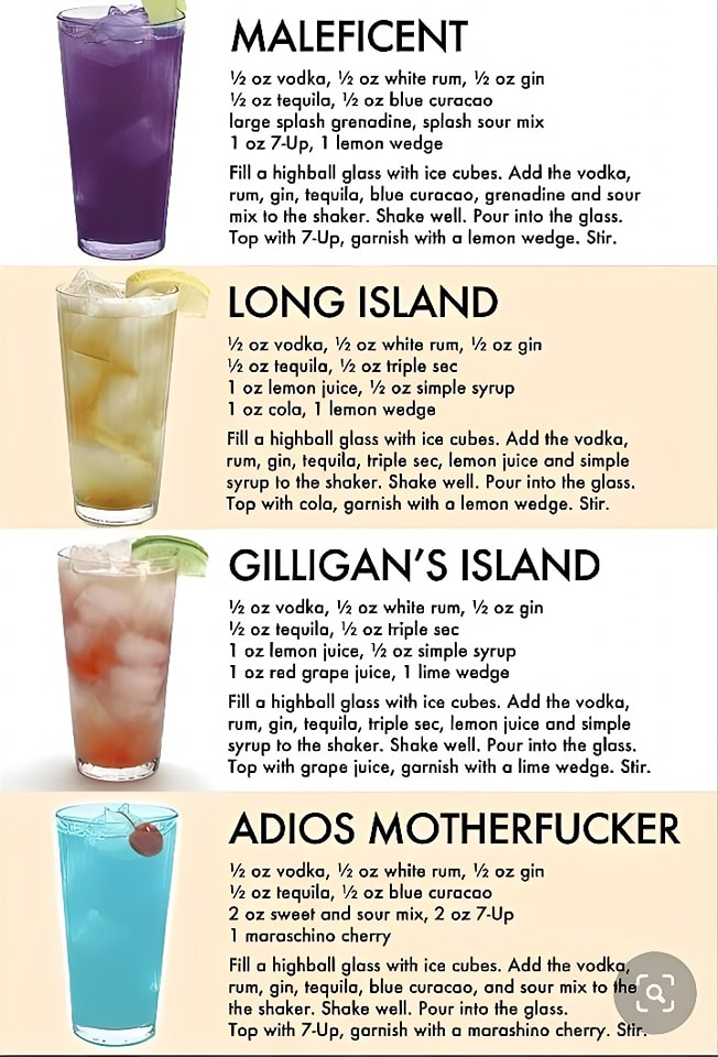 Island Cocktails