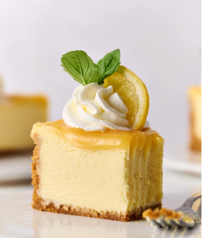 Zesty Lemon Bliss Cheesecake