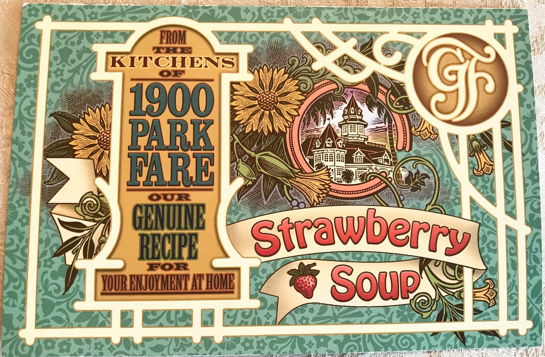 1900 Park Fare Strawberry Soup