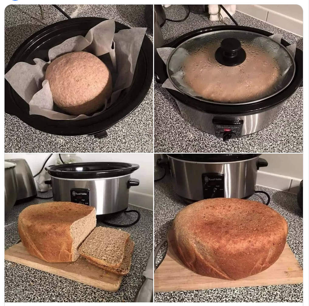 Crockpot Slow Cooker Bread